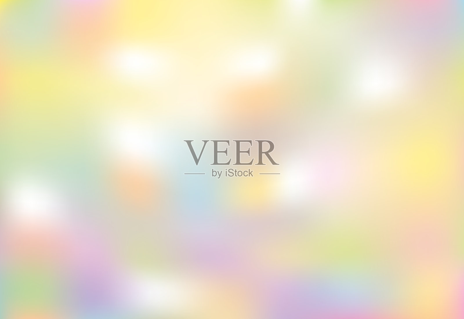 抽象散焦背景。柔和的颜色。光谱。插画图片素材