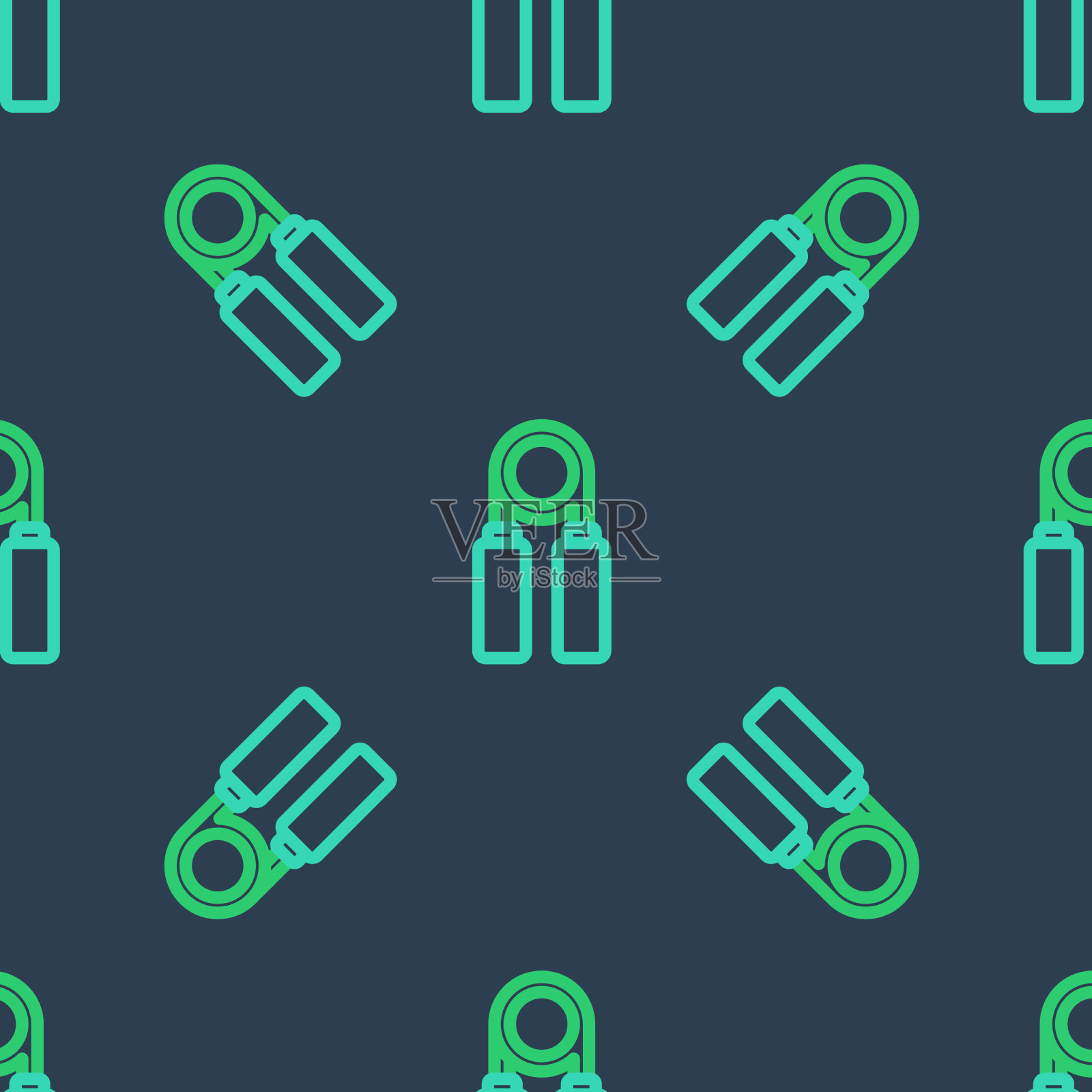 线运动扩展图标隔离无缝模式插画图片素材