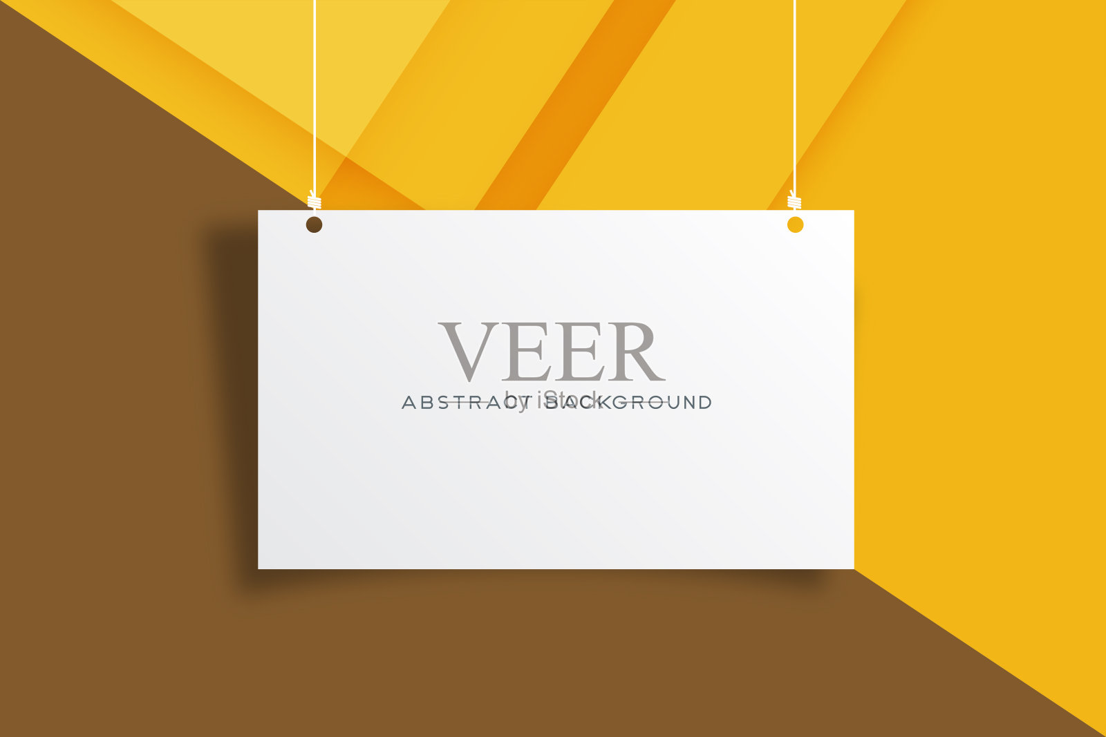 现实悬挂空广告模型。抽象形状概念设计背景。抽象形状的背景。抽象时尚的颜色背景。矢量插图股票插图插画图片素材