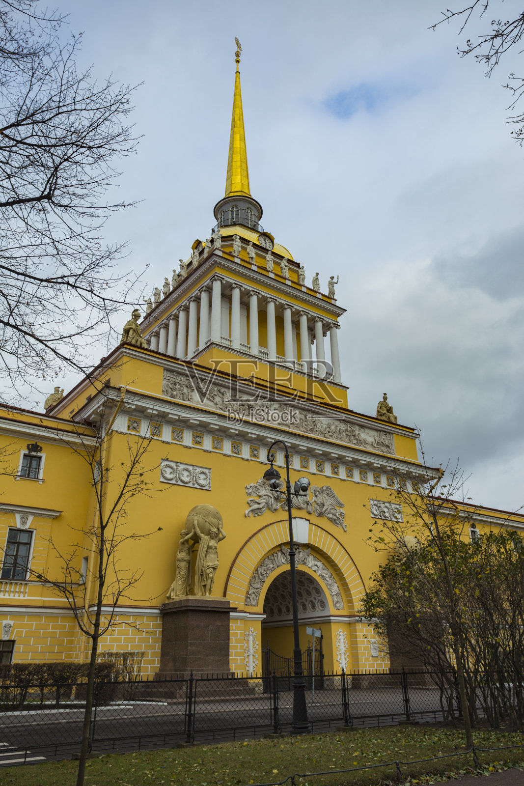 海军。建筑群位于圣彼得堡的中心照片摄影图片