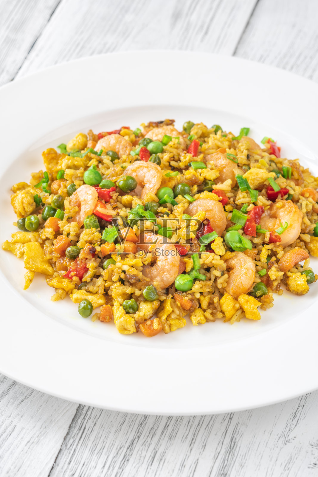 炒饭的份量照片摄影图片