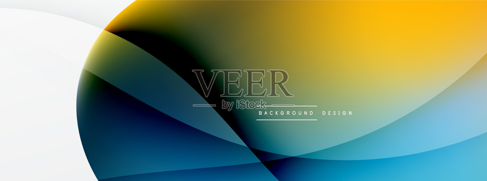 抽象背景流体渐变色波插画图片素材