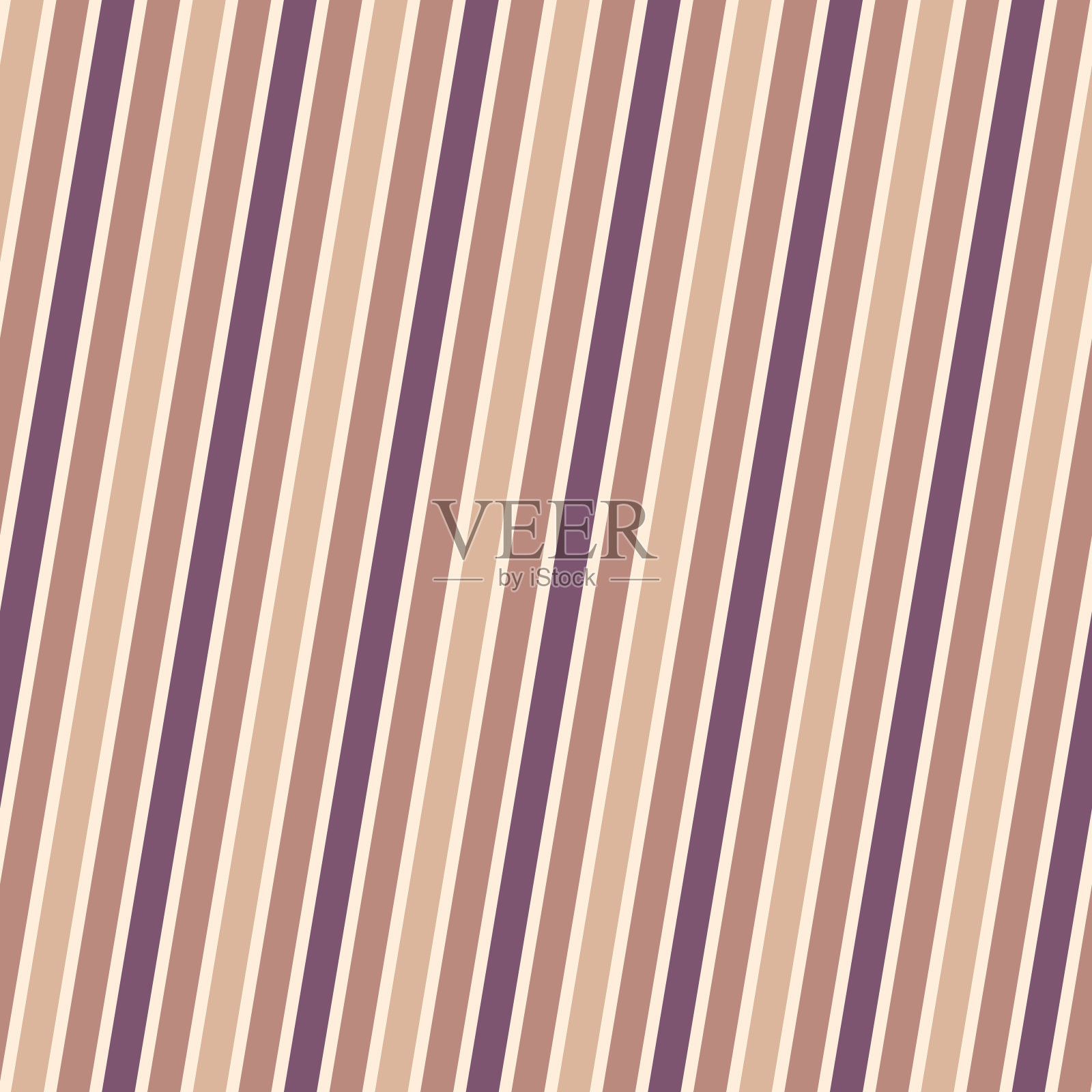 抽象的无缝条纹图案，织物质感。插画图片素材