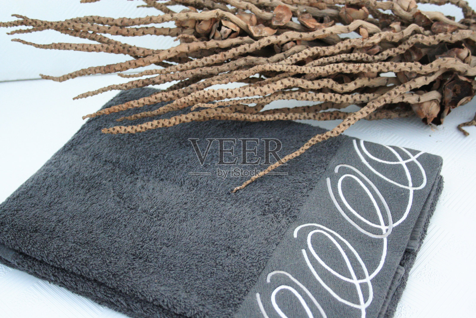 浴巾照片摄影图片