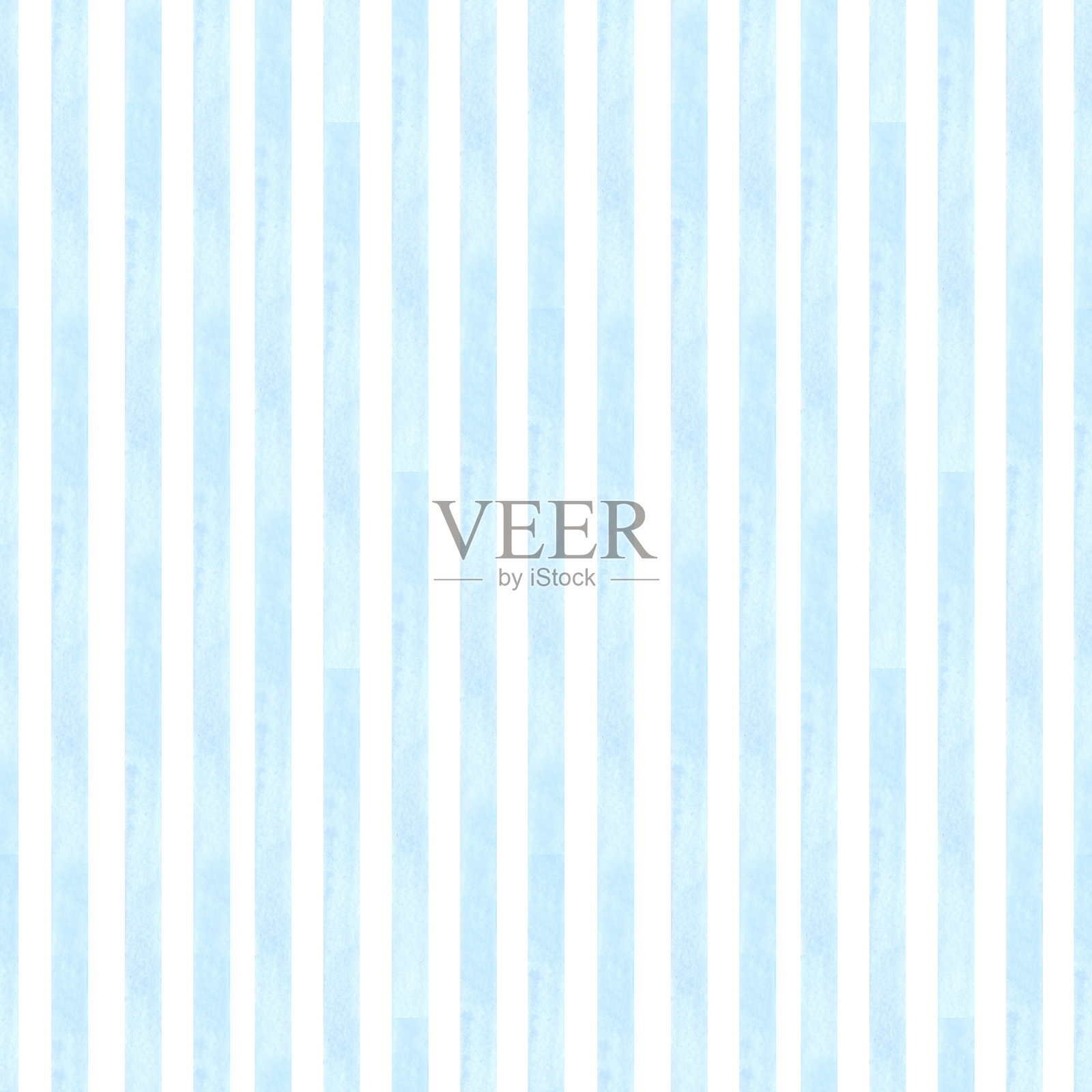 无缝条纹图案。蓝色背景。纹理水彩颜料污渍。手绘背景。柔和的颜色。适用于纺织、印花、墙纸插画图片素材