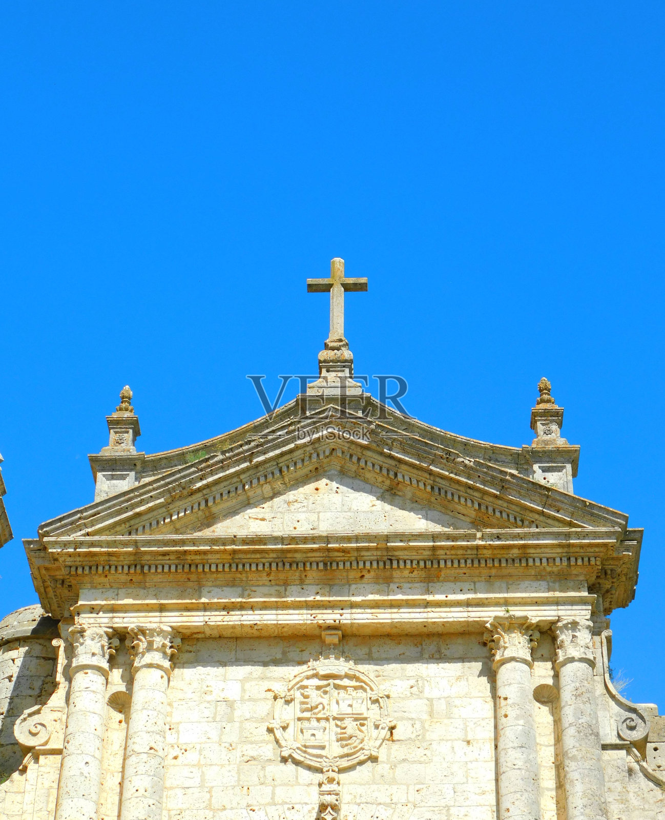 圣埃斯皮纳修道院，这是巴利亚多利德省的一座中世纪建筑照片摄影图片