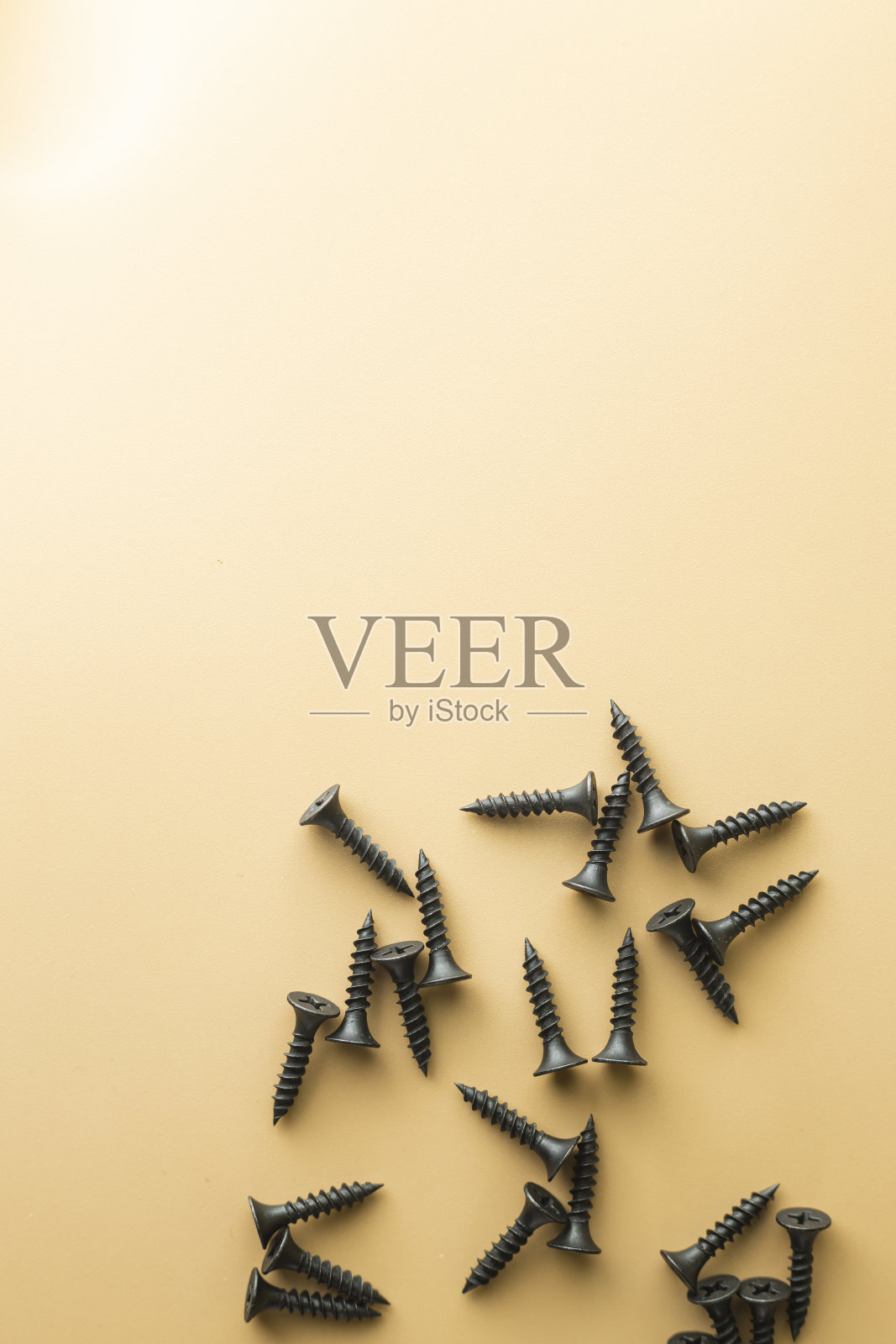 自攻螺钉由钢制成照片摄影图片