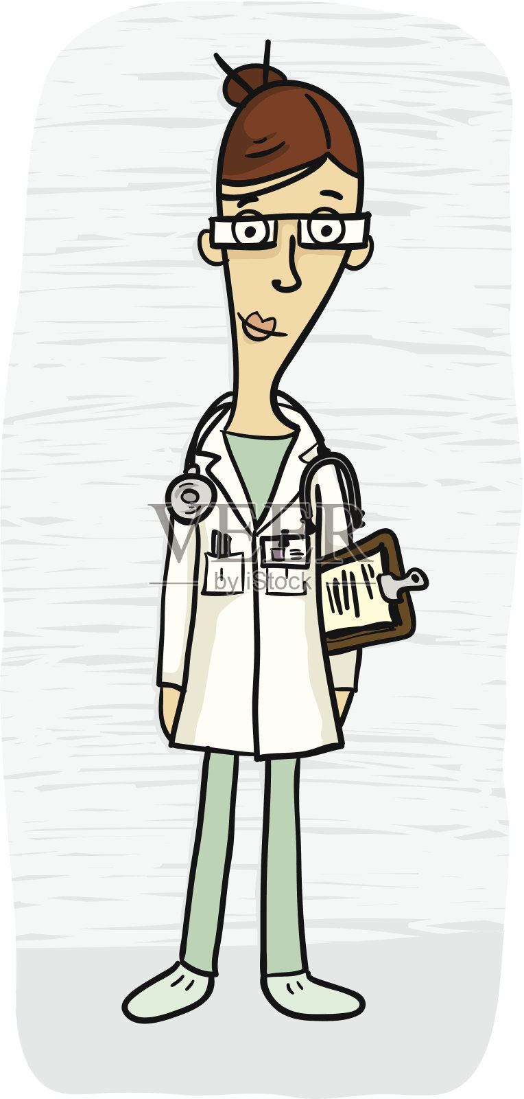 女医生设计元素图片
