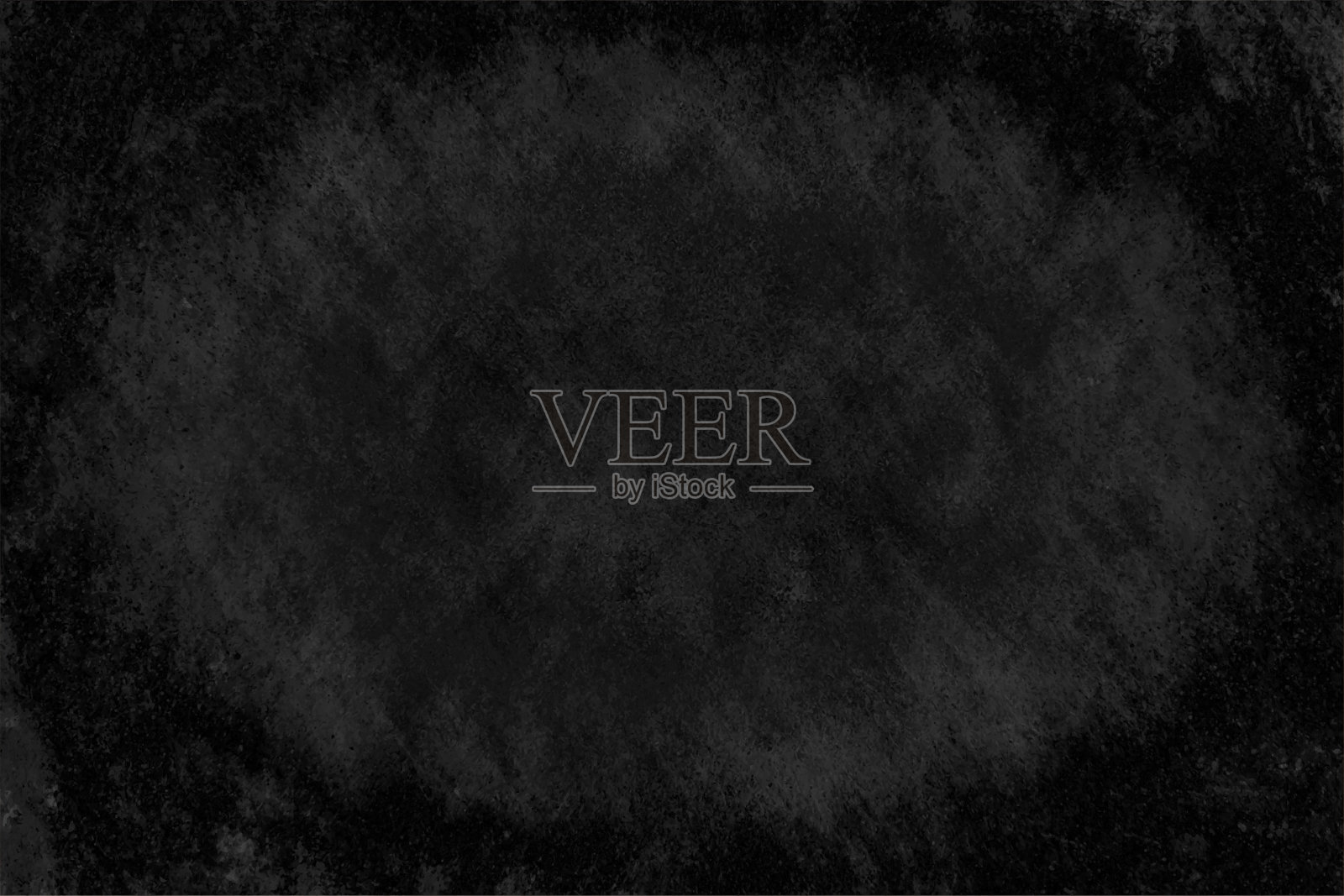 黑色飞溅纹理效果垃圾矢量水平背景，是纯空白和空白插画图片素材