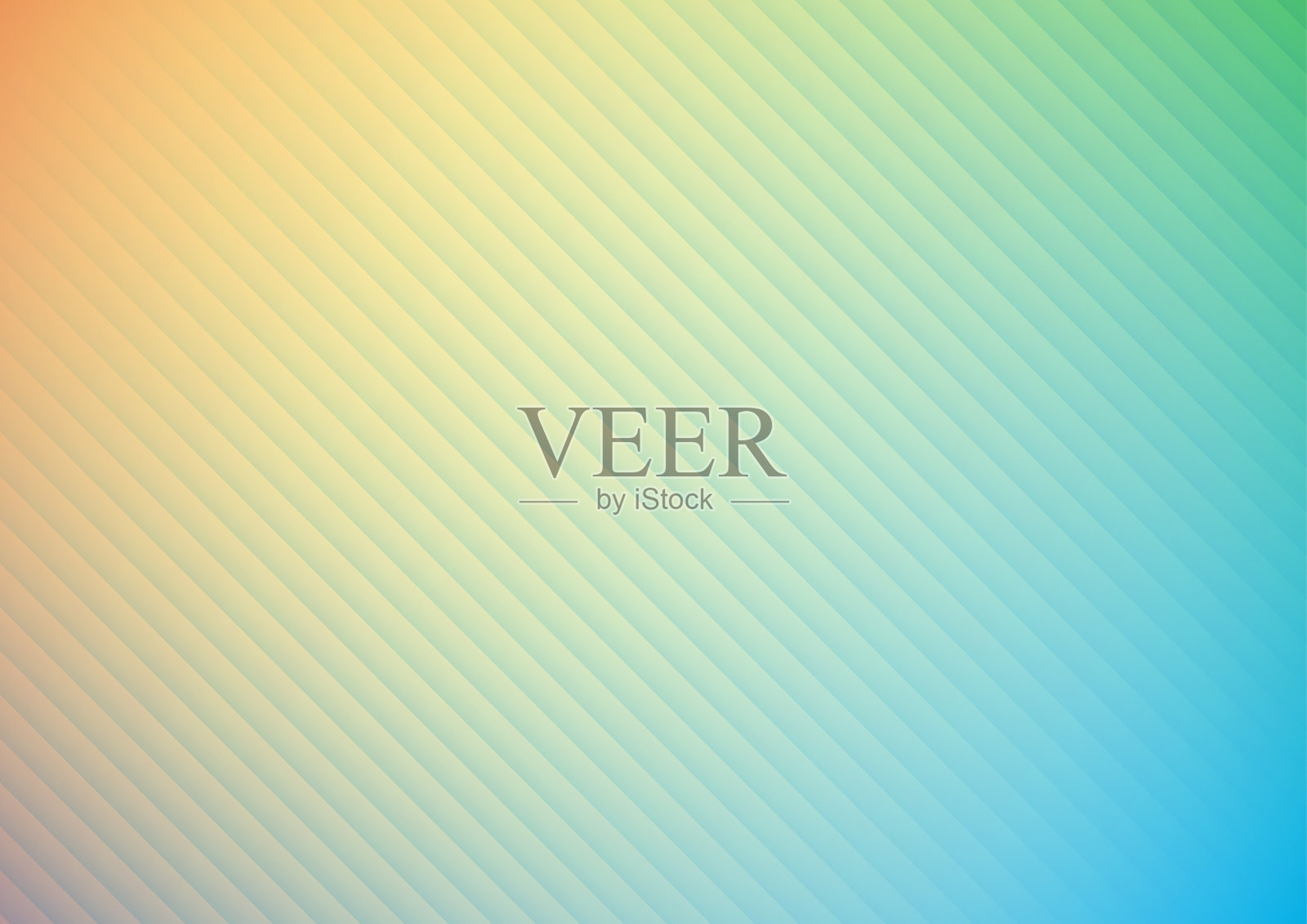 摘要明亮多彩的夏天背景插画图片素材