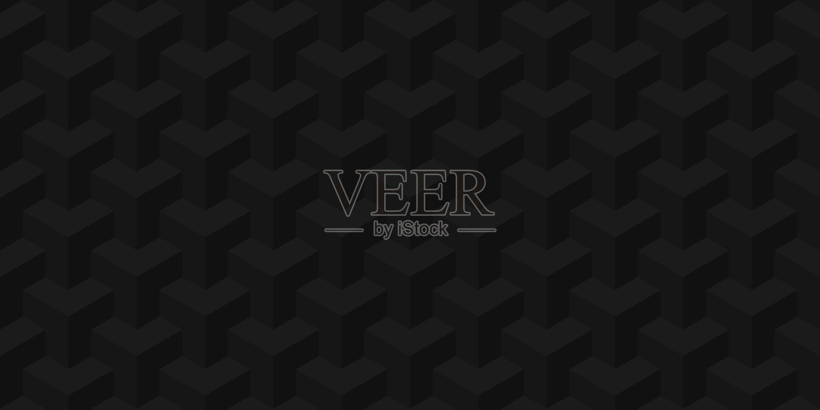 抽象的黑色背景-几何纹理插画图片素材