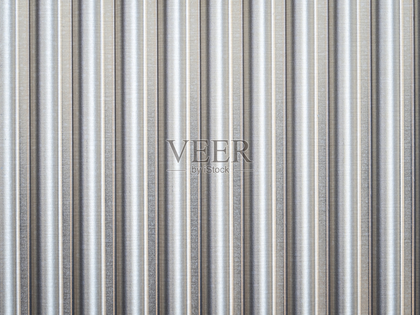 波纹银金属背景照片摄影图片