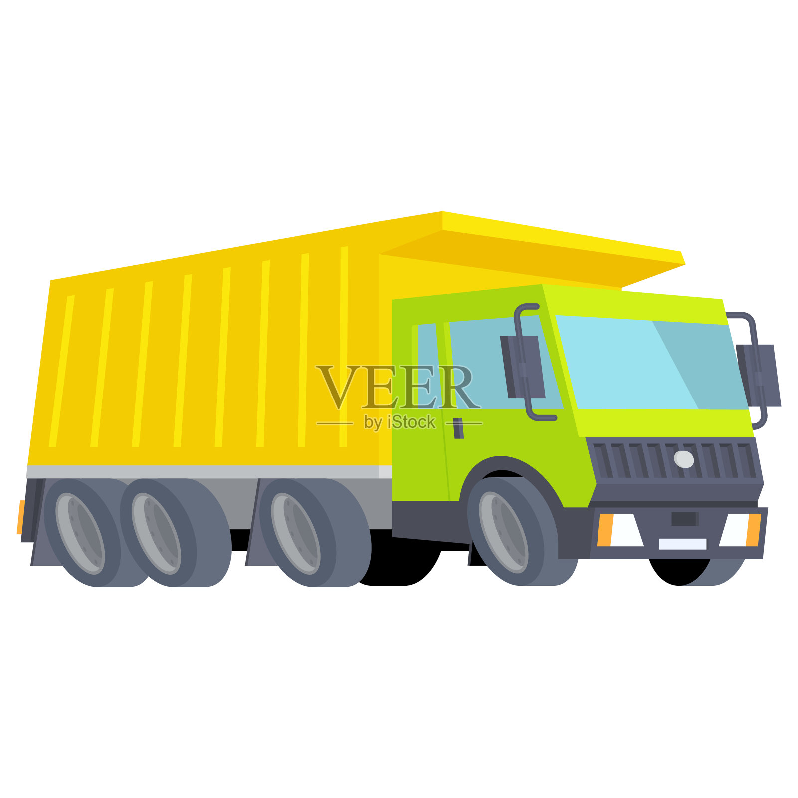 卡车插画图片素材