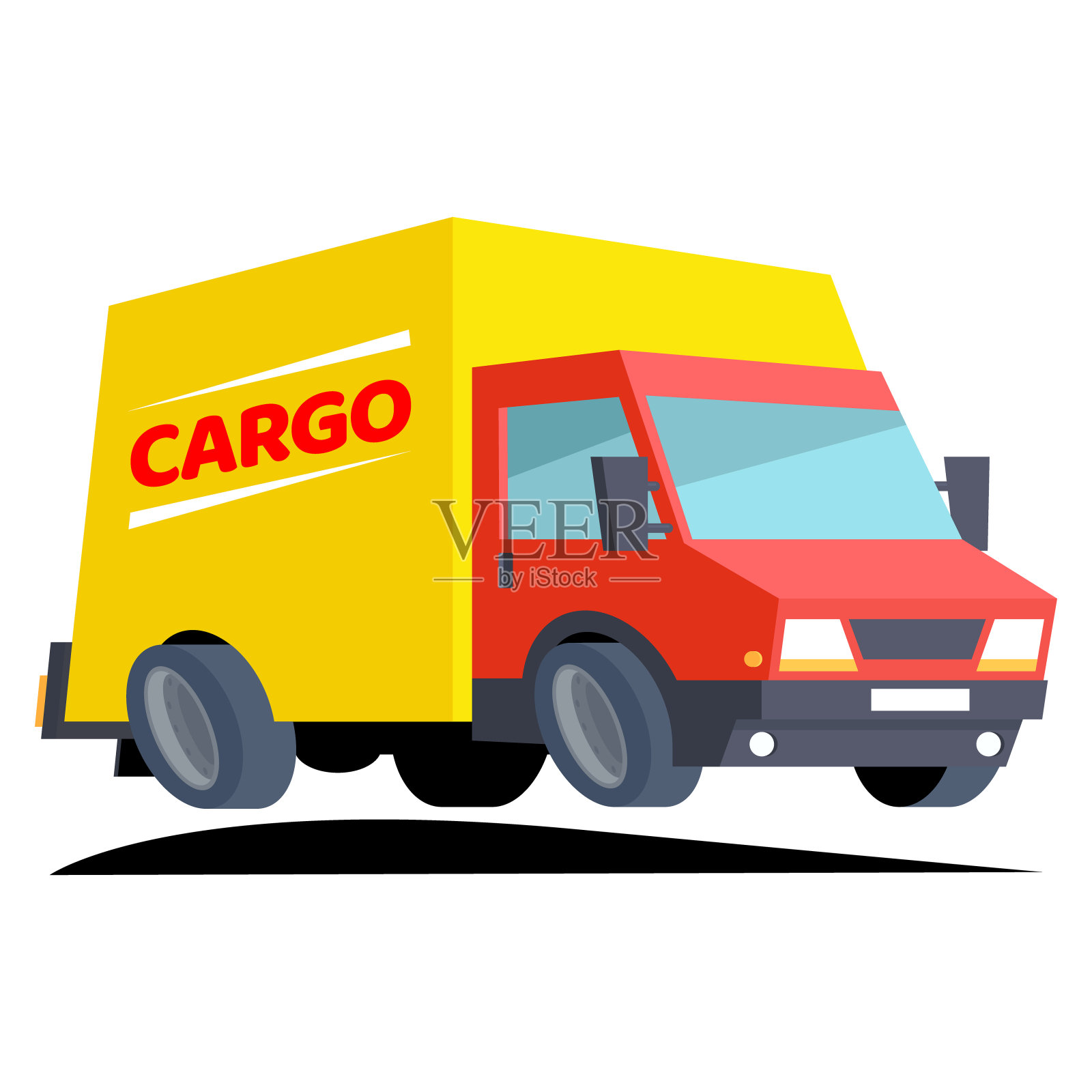 卡车插画图片素材