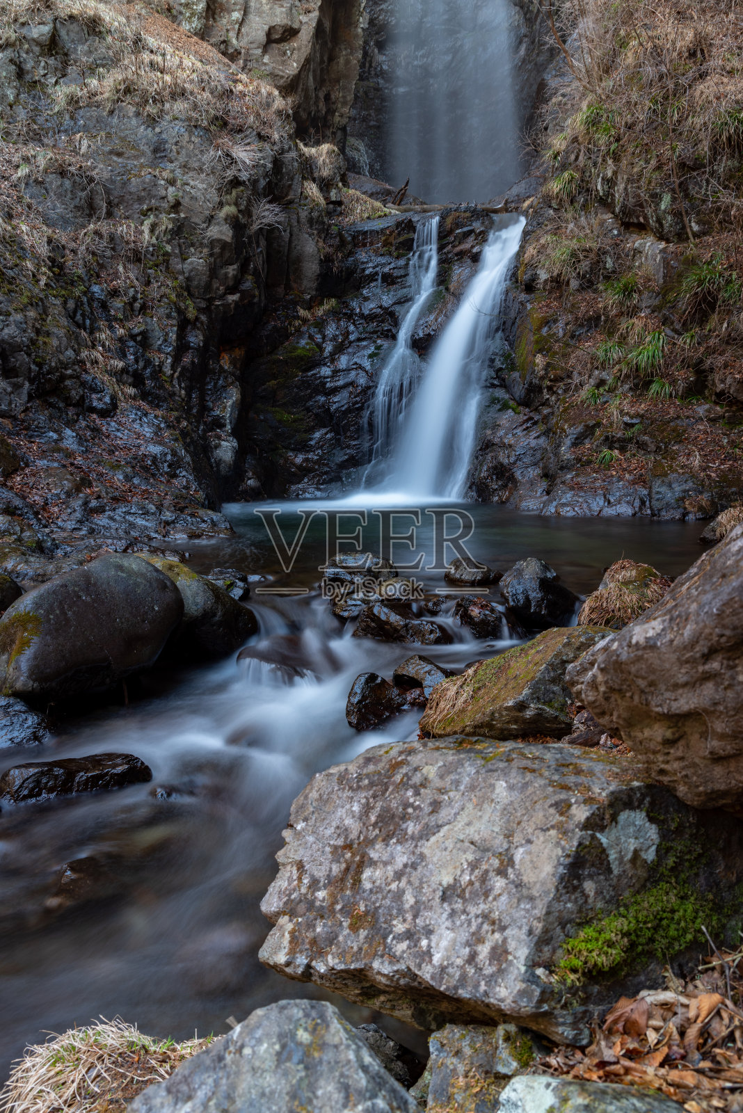 瀑布照片摄影图片