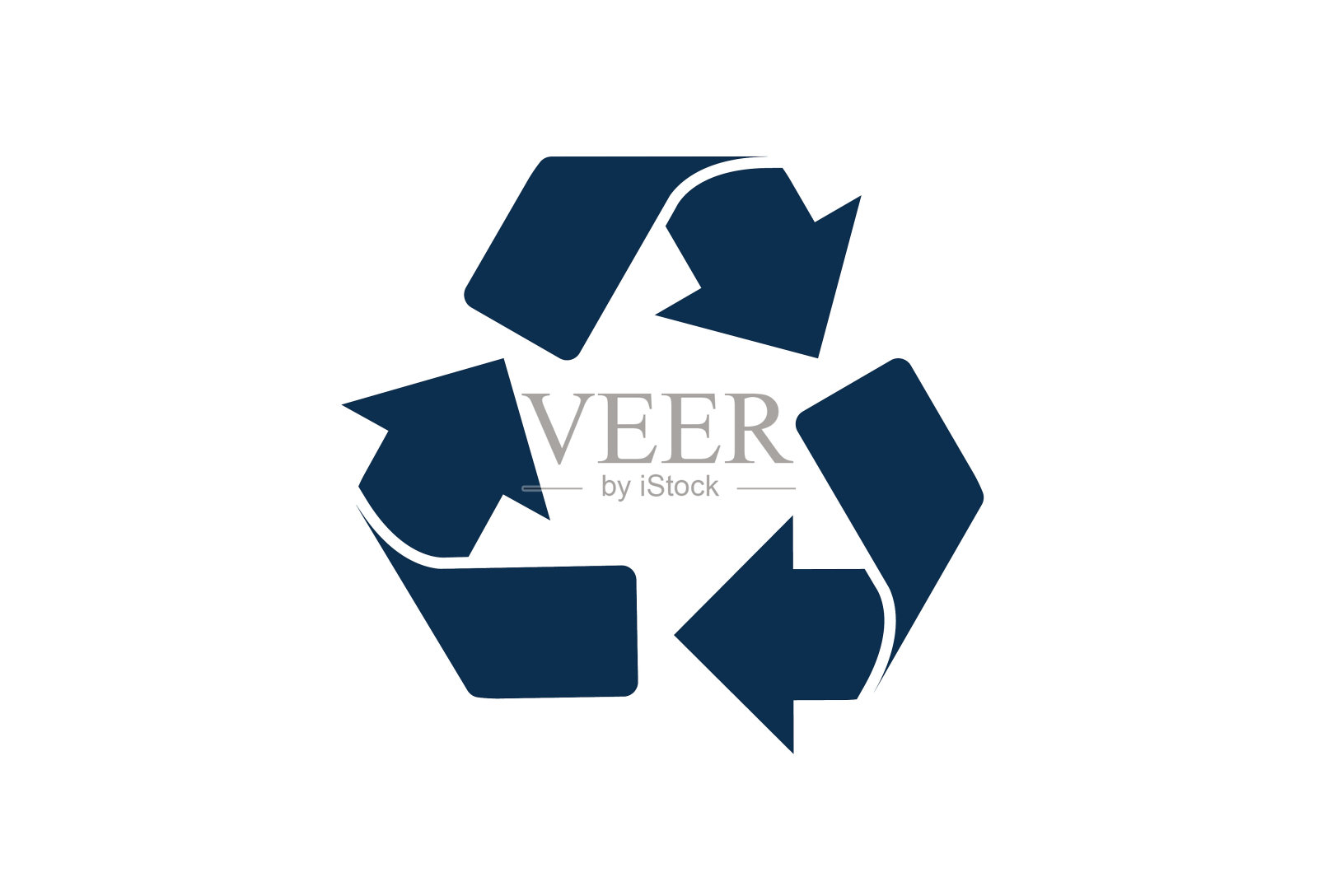 圆形符号图标。插画图片素材