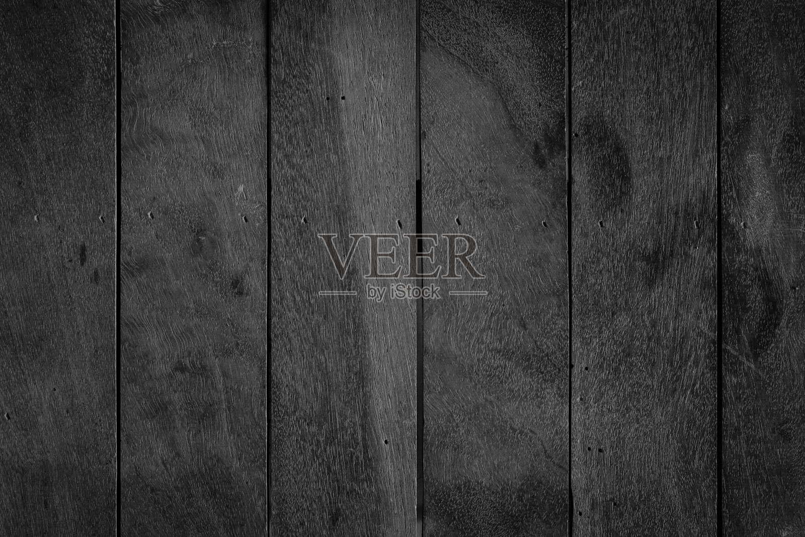 黑白风格的旧木板背景。照片摄影图片