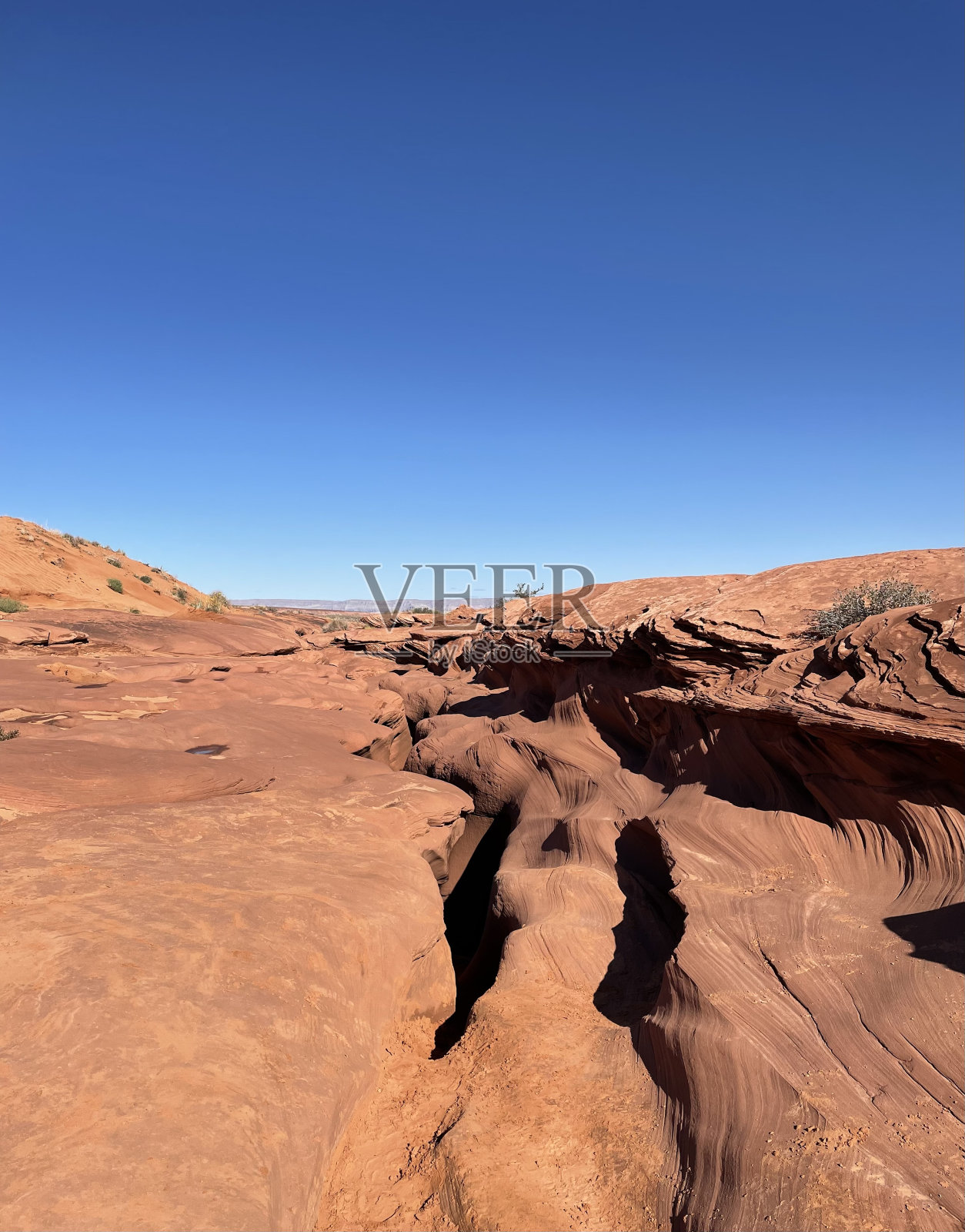 羚羊峡谷俯瞰照片摄影图片