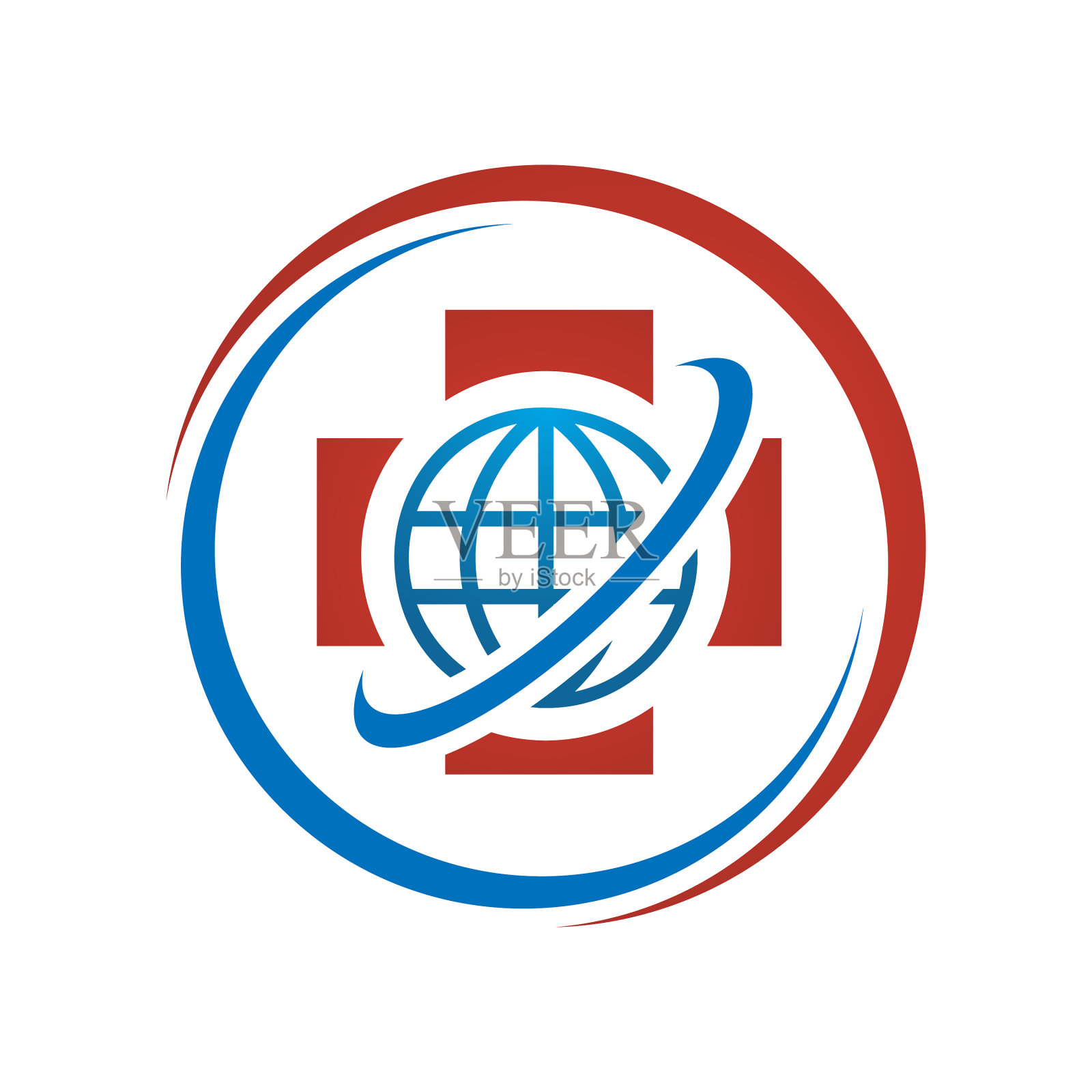 医疗保健标志图标救护车插画图片素材