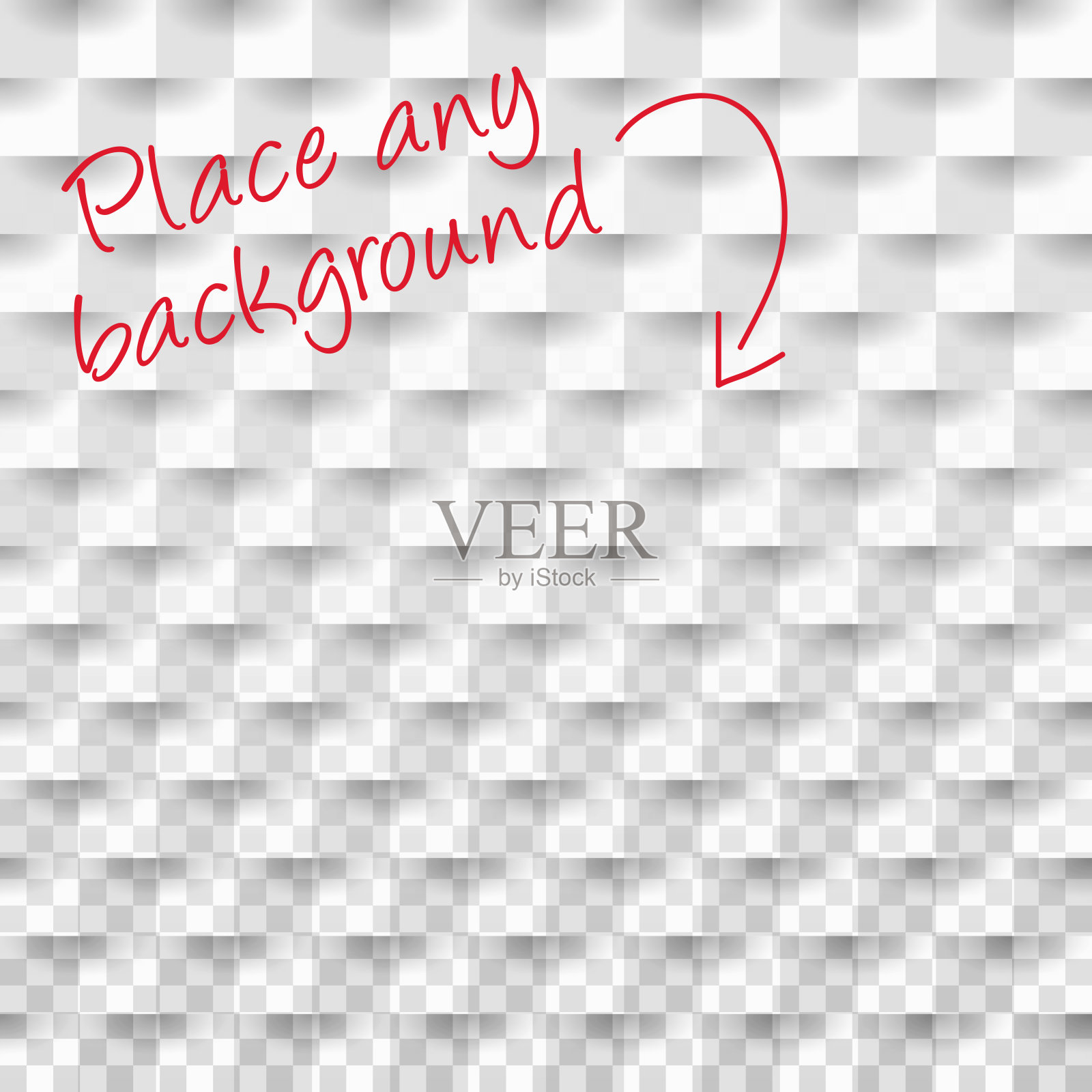 摘要空白背景-透明几何纹理插画图片素材