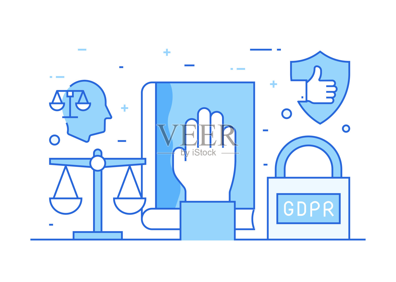 商业道德相关流程信息图模板。过程时间图。工作流布局与线性图标插画图片素材