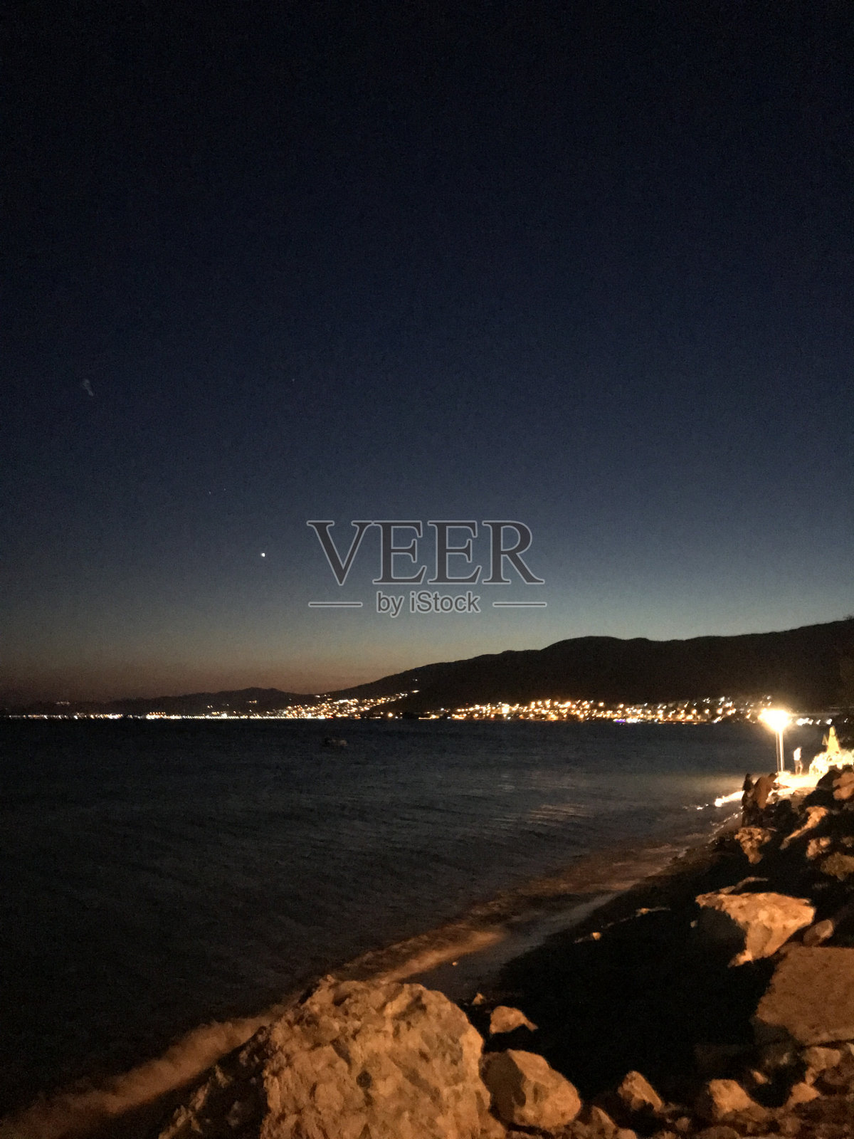 山脉和天狼星照片摄影图片