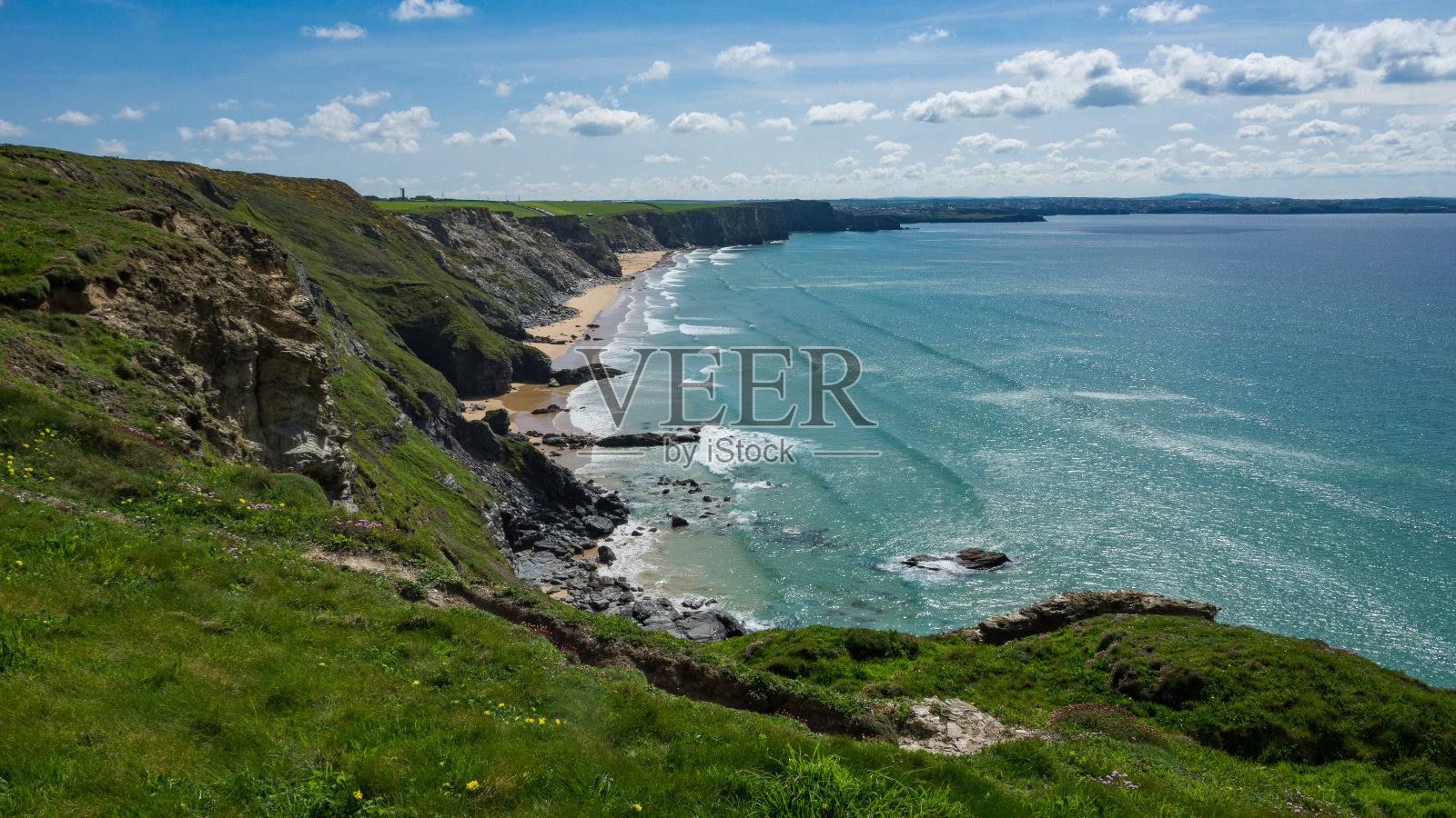 平静的海浪照片摄影图片