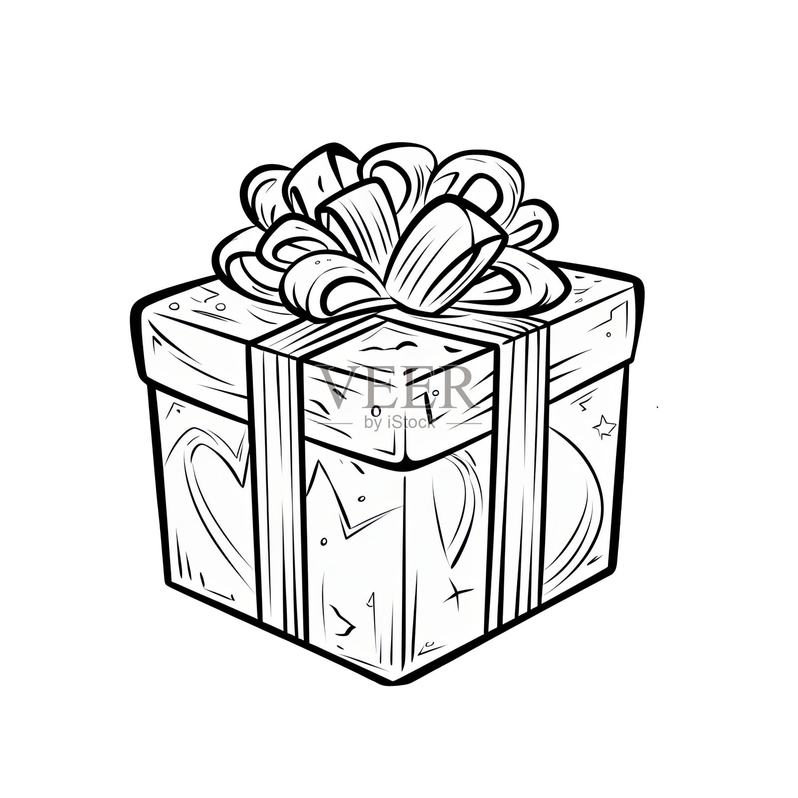 圣诞礼物矢量图像插画图片素材