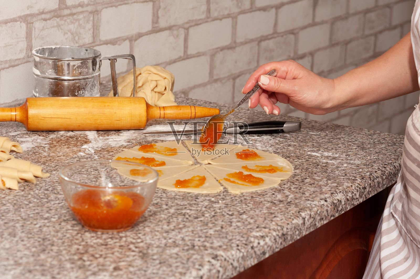 家庭烘焙照片摄影图片