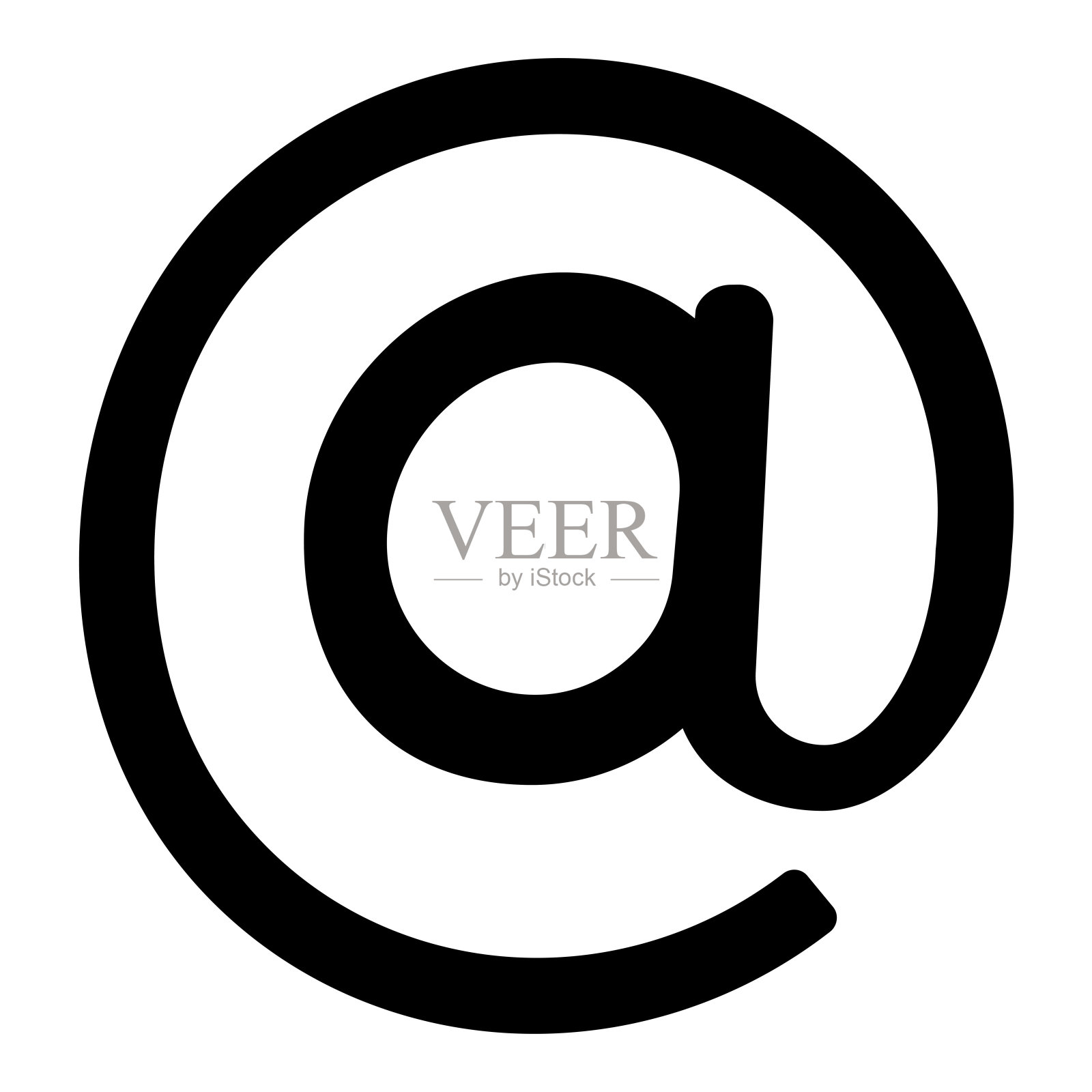 阿罗巴图标插图，黑色在白色背景插画图片素材