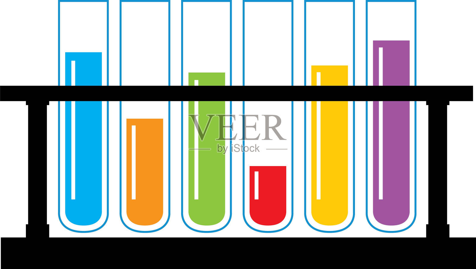 化学试管插画图片素材