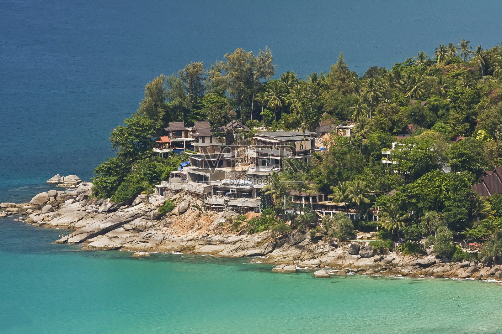 奈汉海滩，普吉岛，安达曼海，泰国，亚洲照片摄影图片