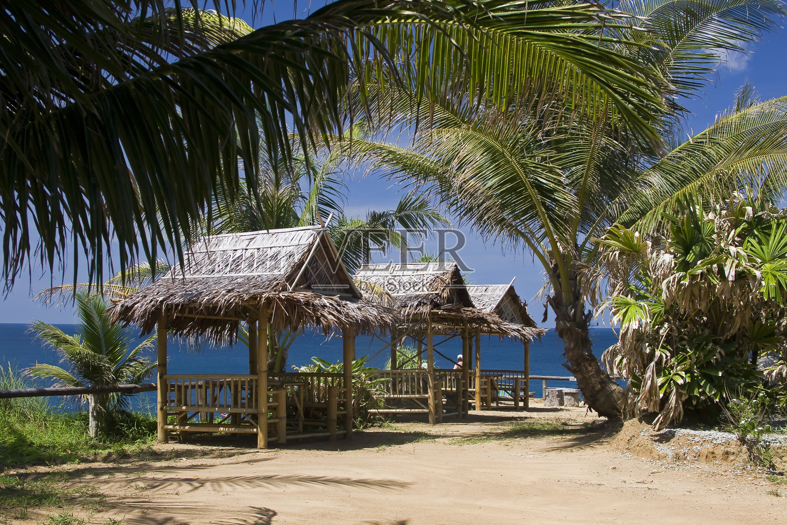 天堂海滩，普吉岛，安达曼海，泰国，亚洲照片摄影图片