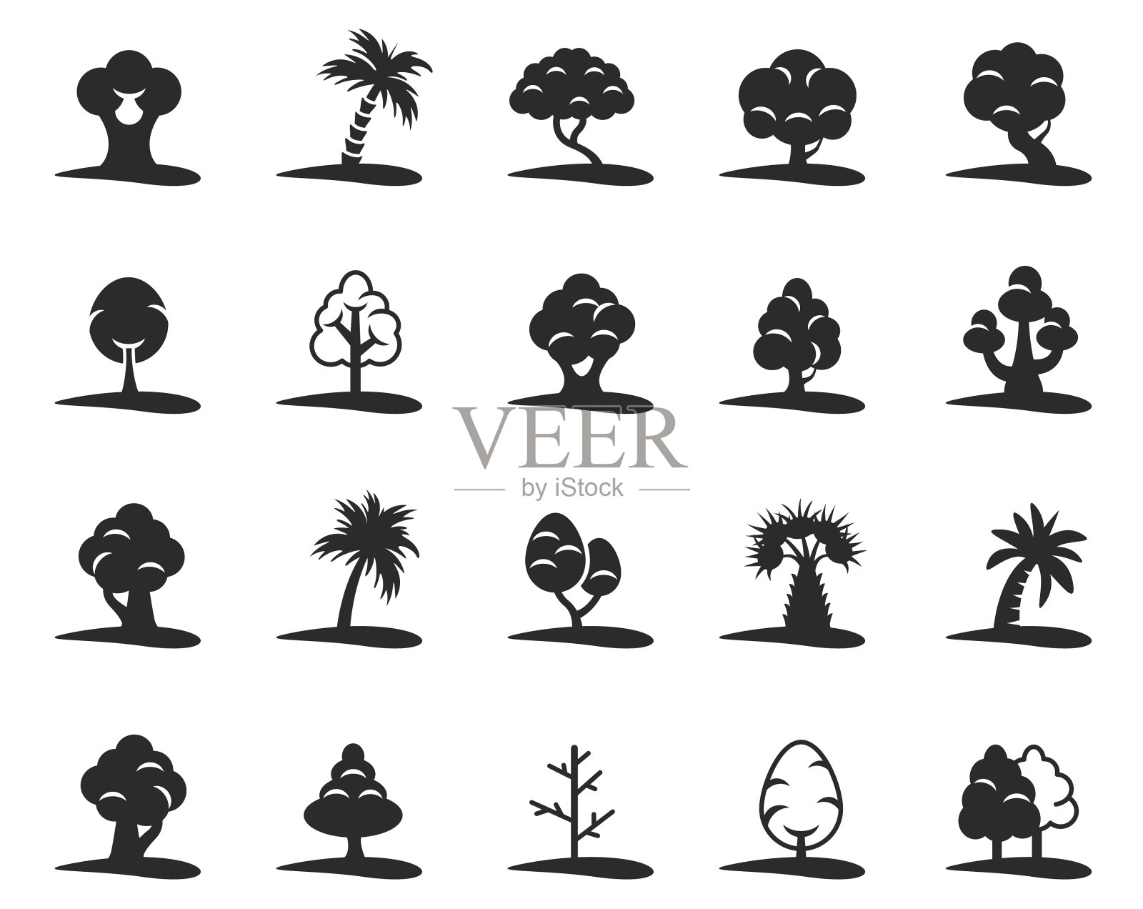 树图标设置图标素材