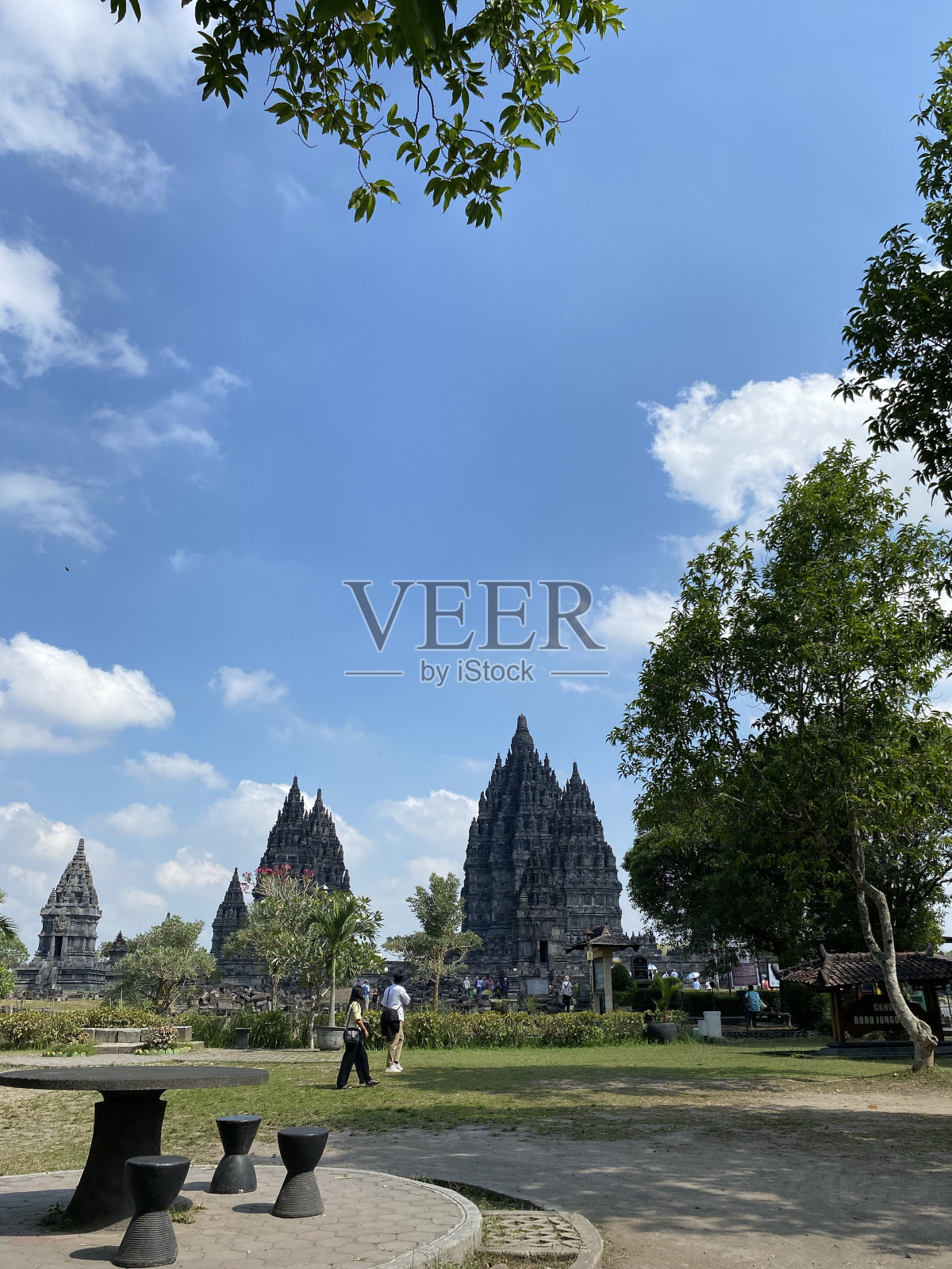 日惹的普兰巴南神庙照片摄影图片