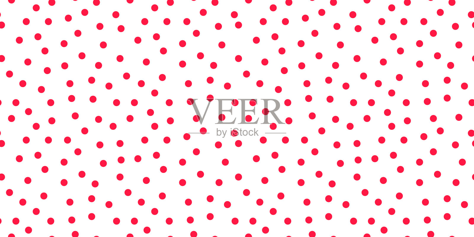 小圆点无缝图案背景。随机点纹理。粉色和白色的圆点纺织品插画图片素材