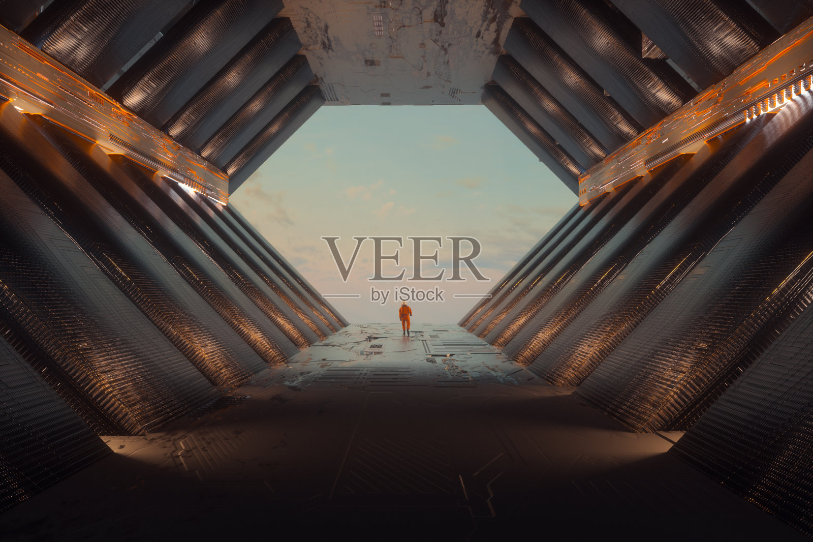 空间站宇航员照片摄影图片