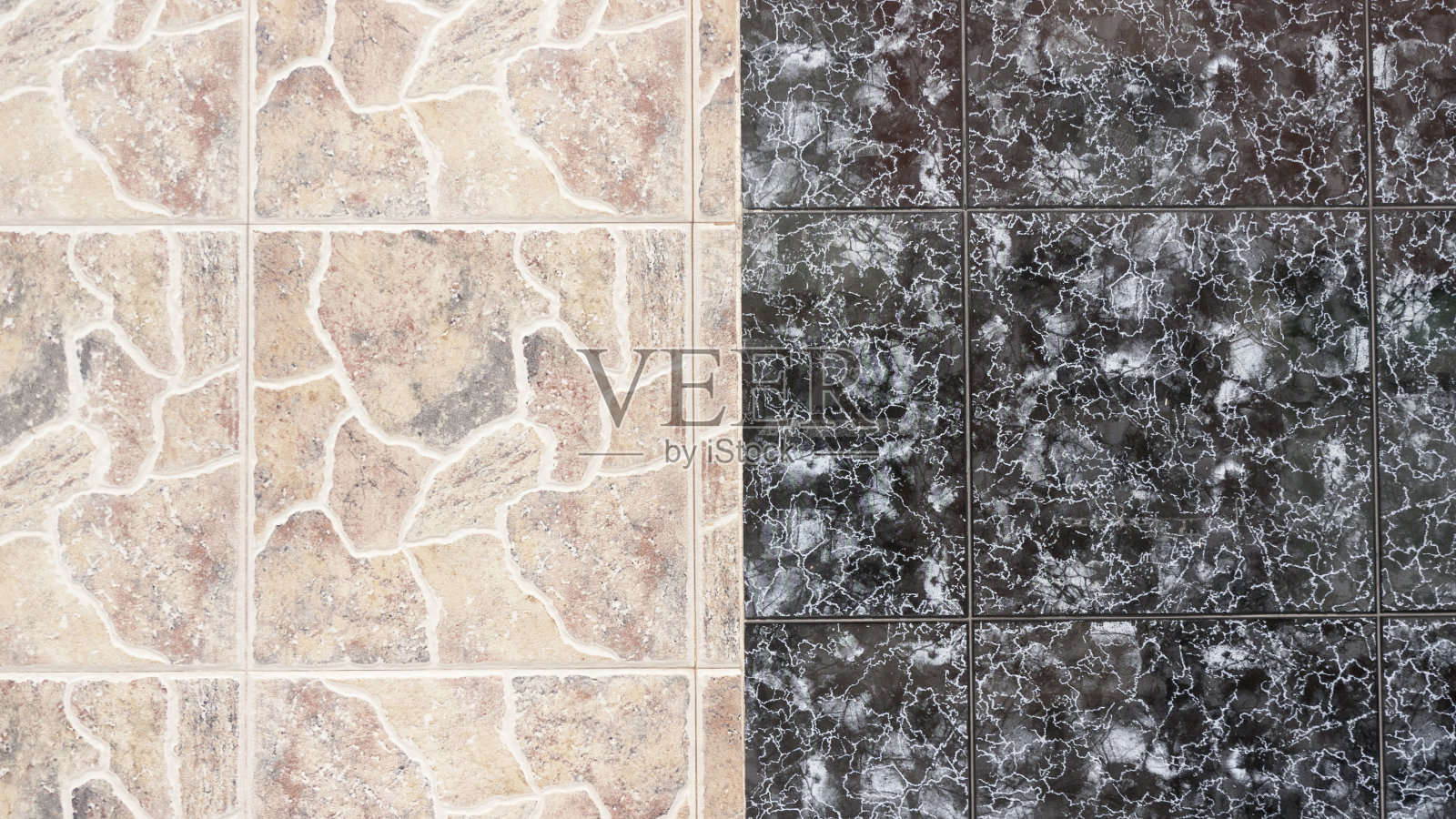 不同的石材用于城市墙体照片摄影图片