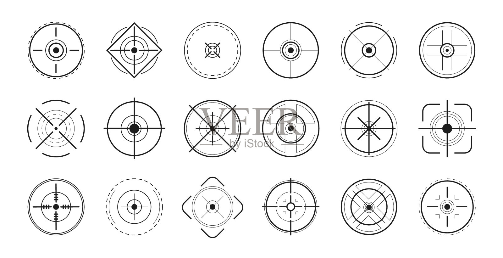 关注目标设定插画图片素材