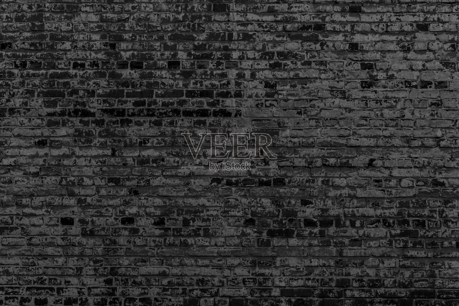 老黑砖墙。照片摄影图片