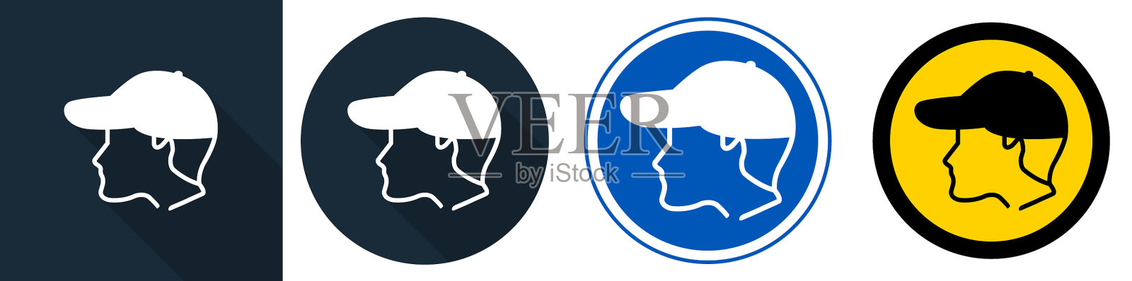 白色背景上的符号磨损间隙插画图片素材