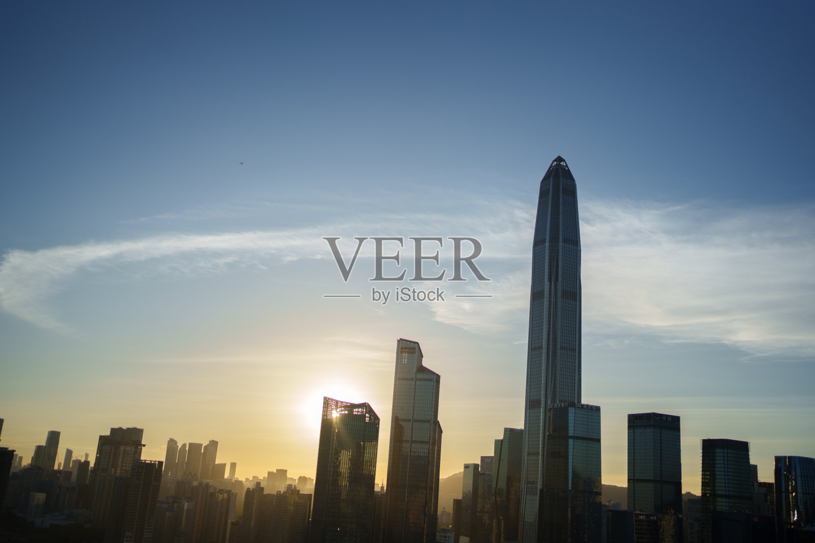 深圳金融区建筑，中国照片摄影图片