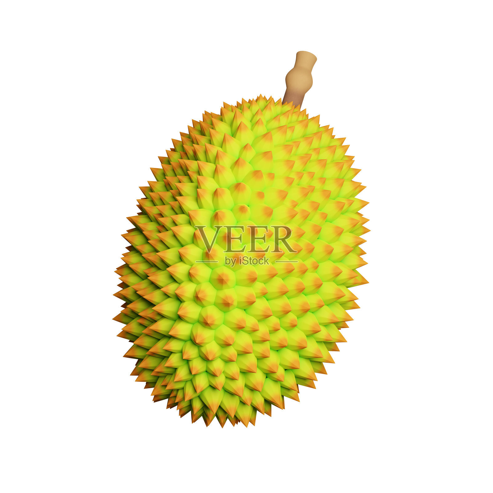 榴莲是泰国水果。三维渲染照片摄影图片