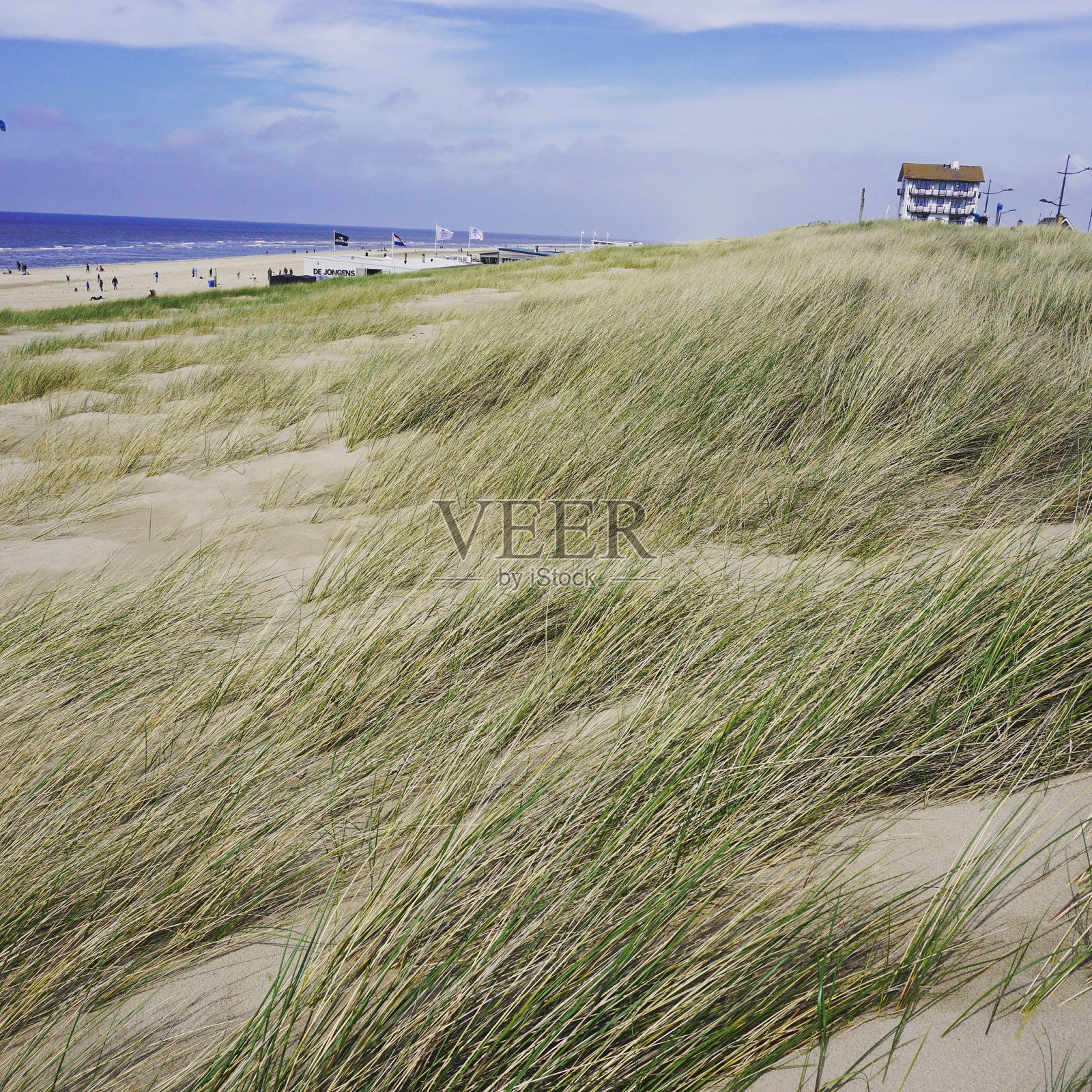 北海海滩照片摄影图片