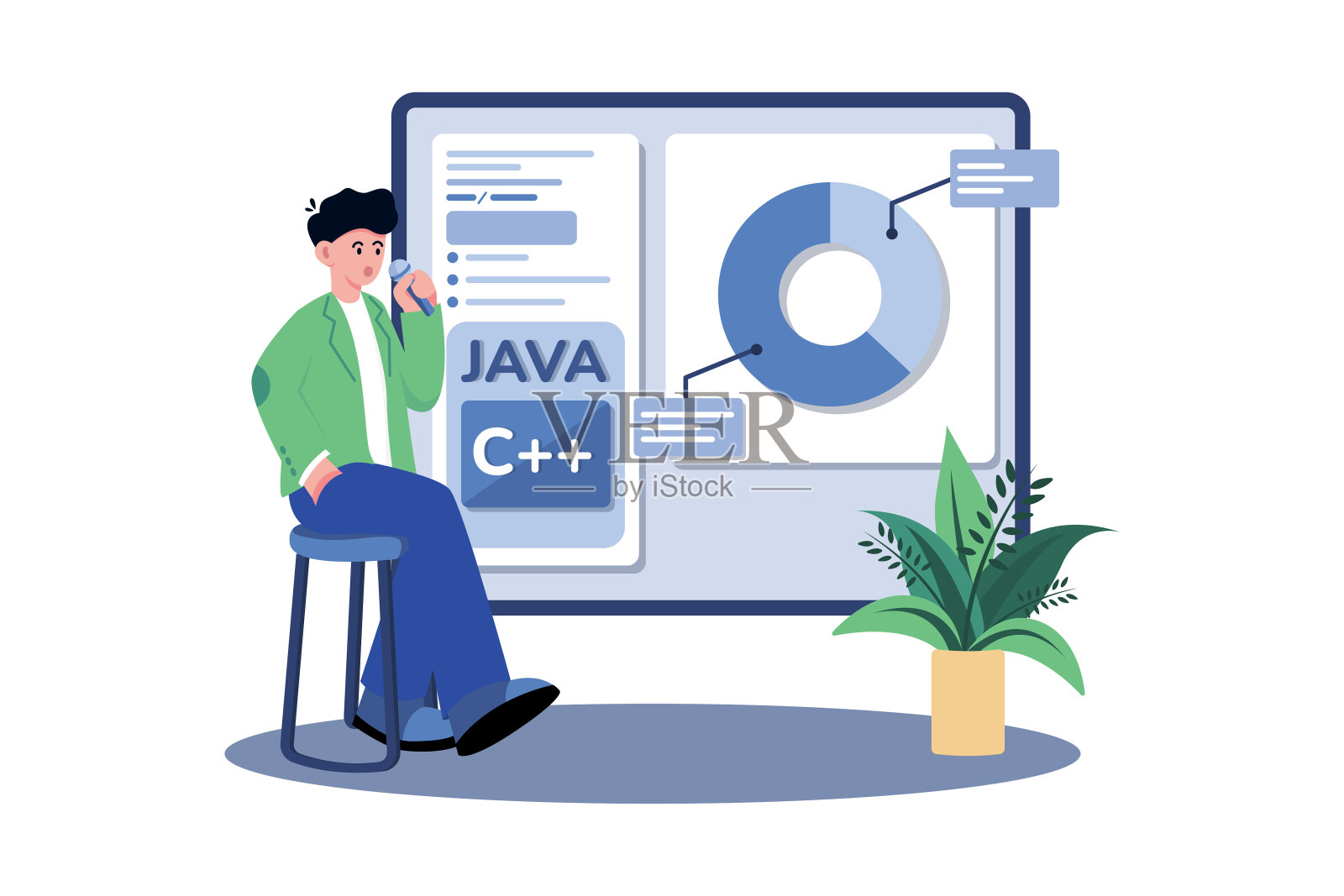 有关发展的项目介绍插画图片素材