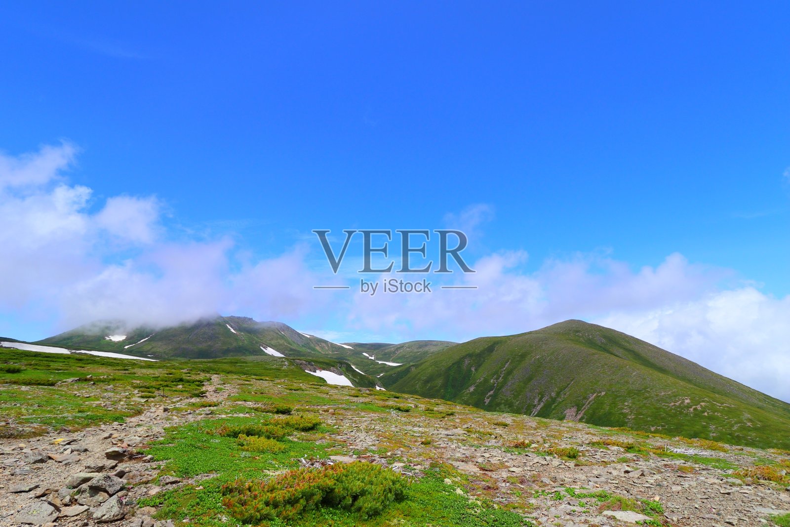 朝日山夏天照片摄影图片