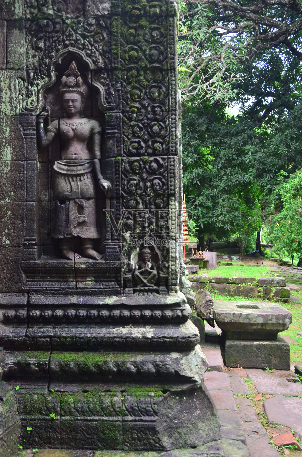 老挝的Vat Phou照片摄影图片