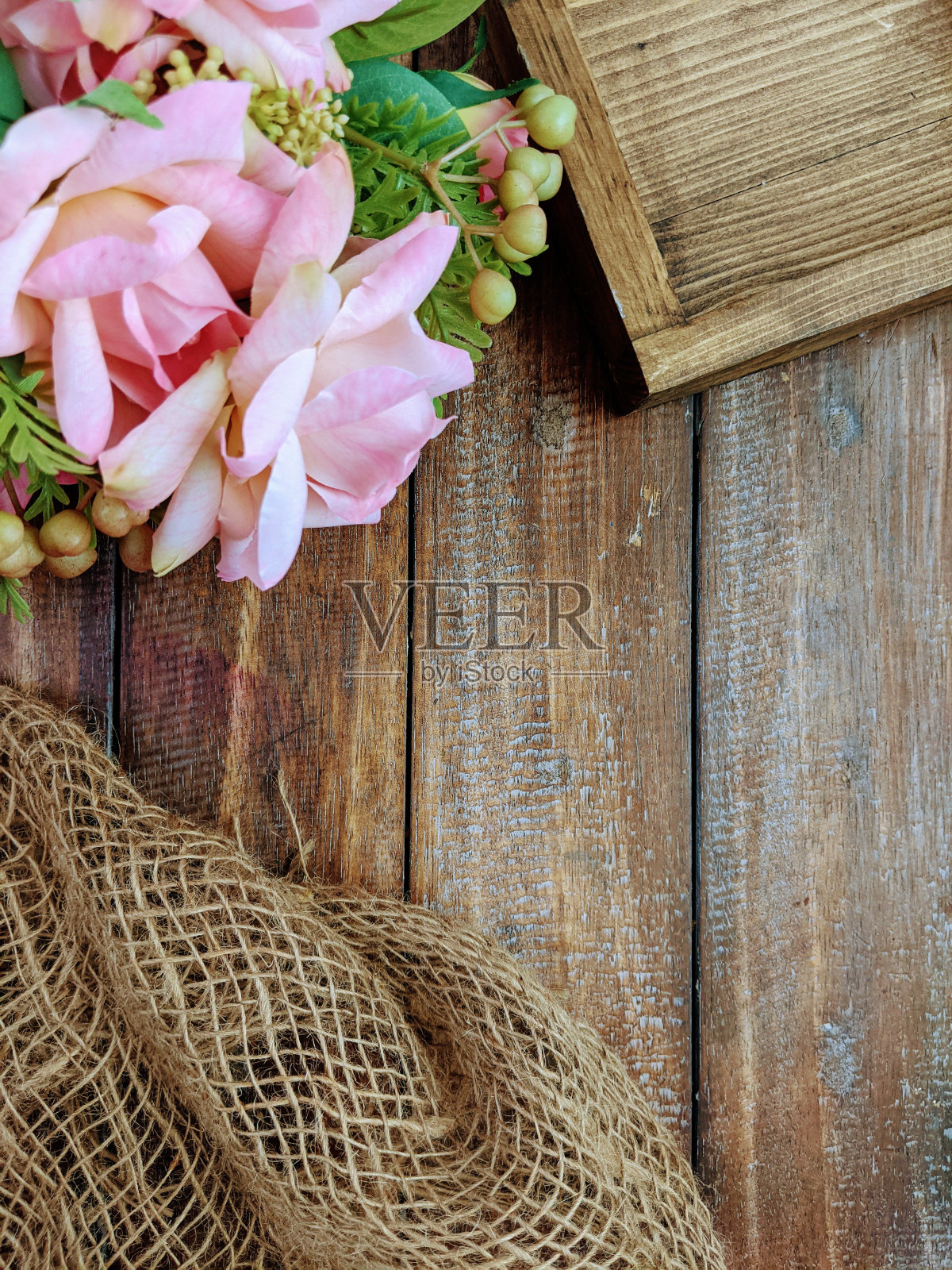 花和文本空间引用的概念照片摄影图片