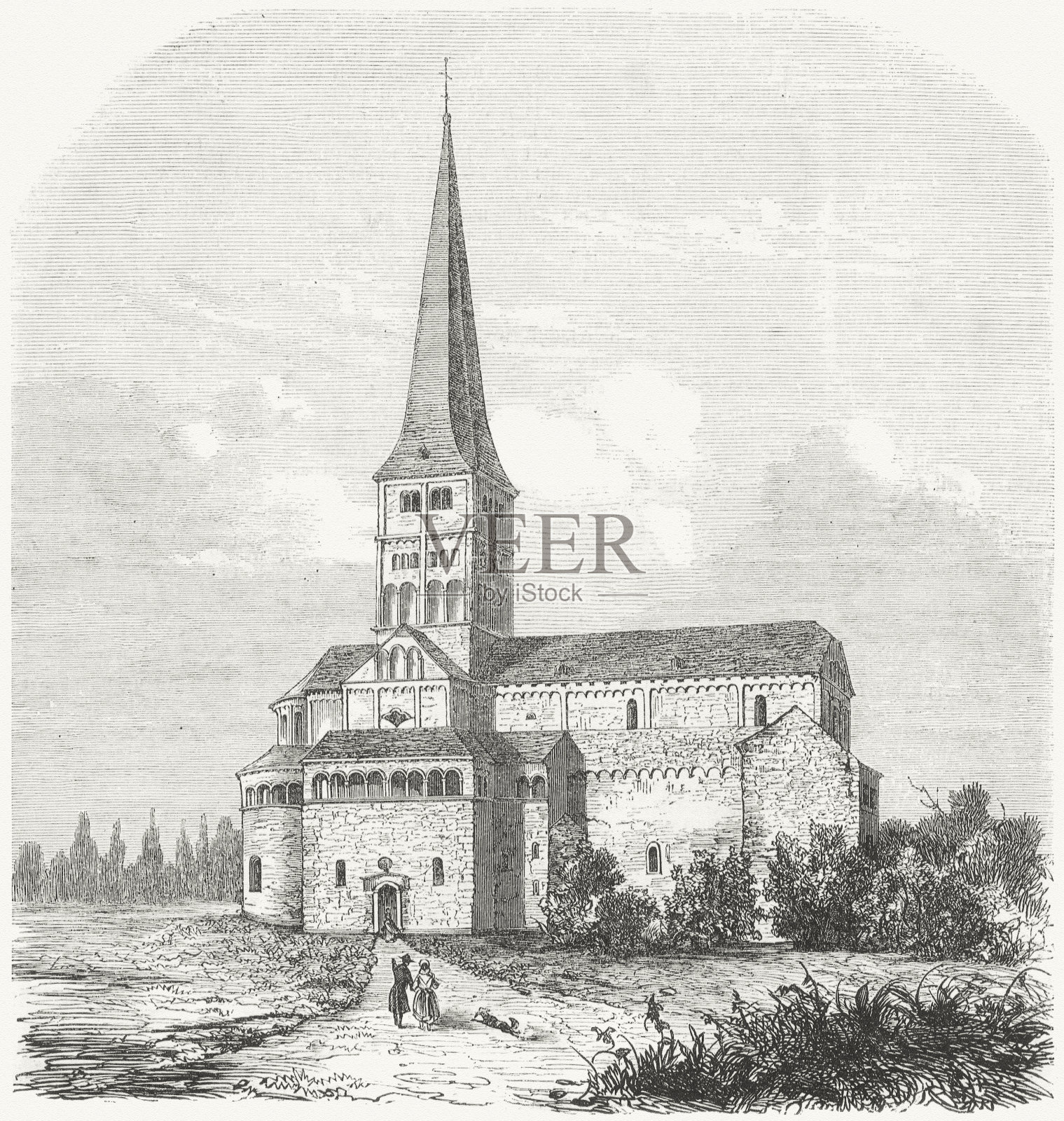 德国波恩附近施瓦茨-莱茵道夫的两座教堂设计元素图片