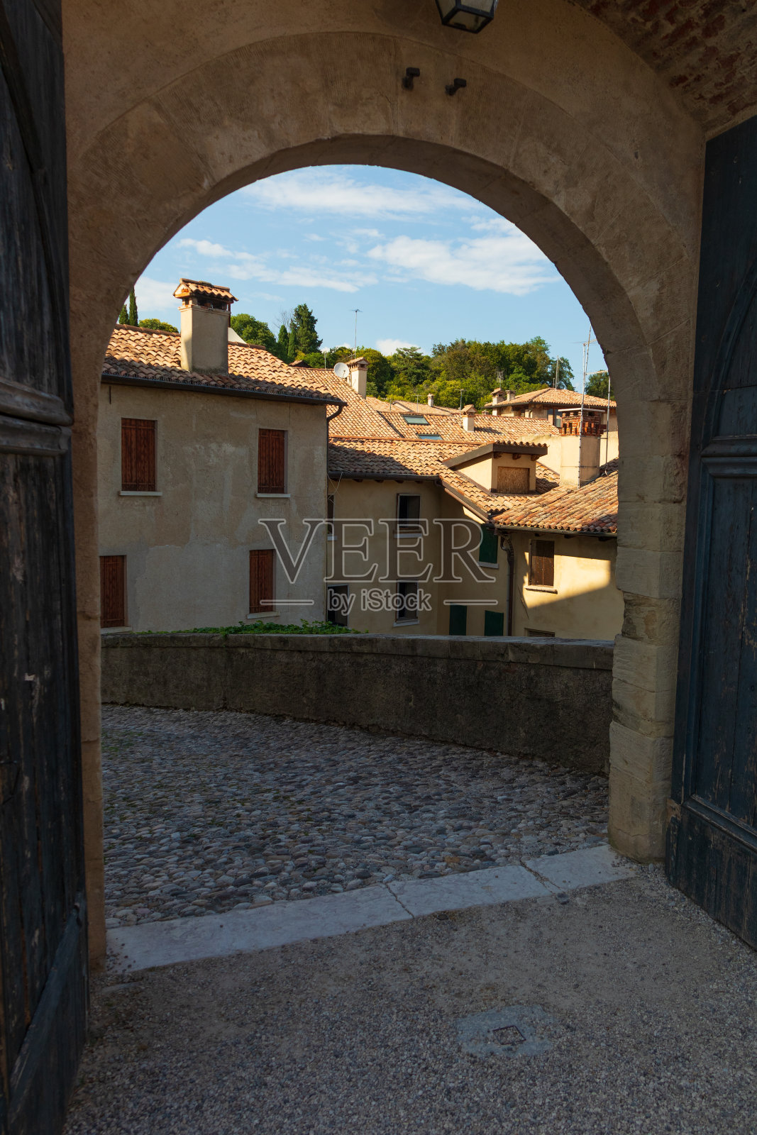 Asolo, Castello della Regina, Teatro Duse，细节照片摄影图片